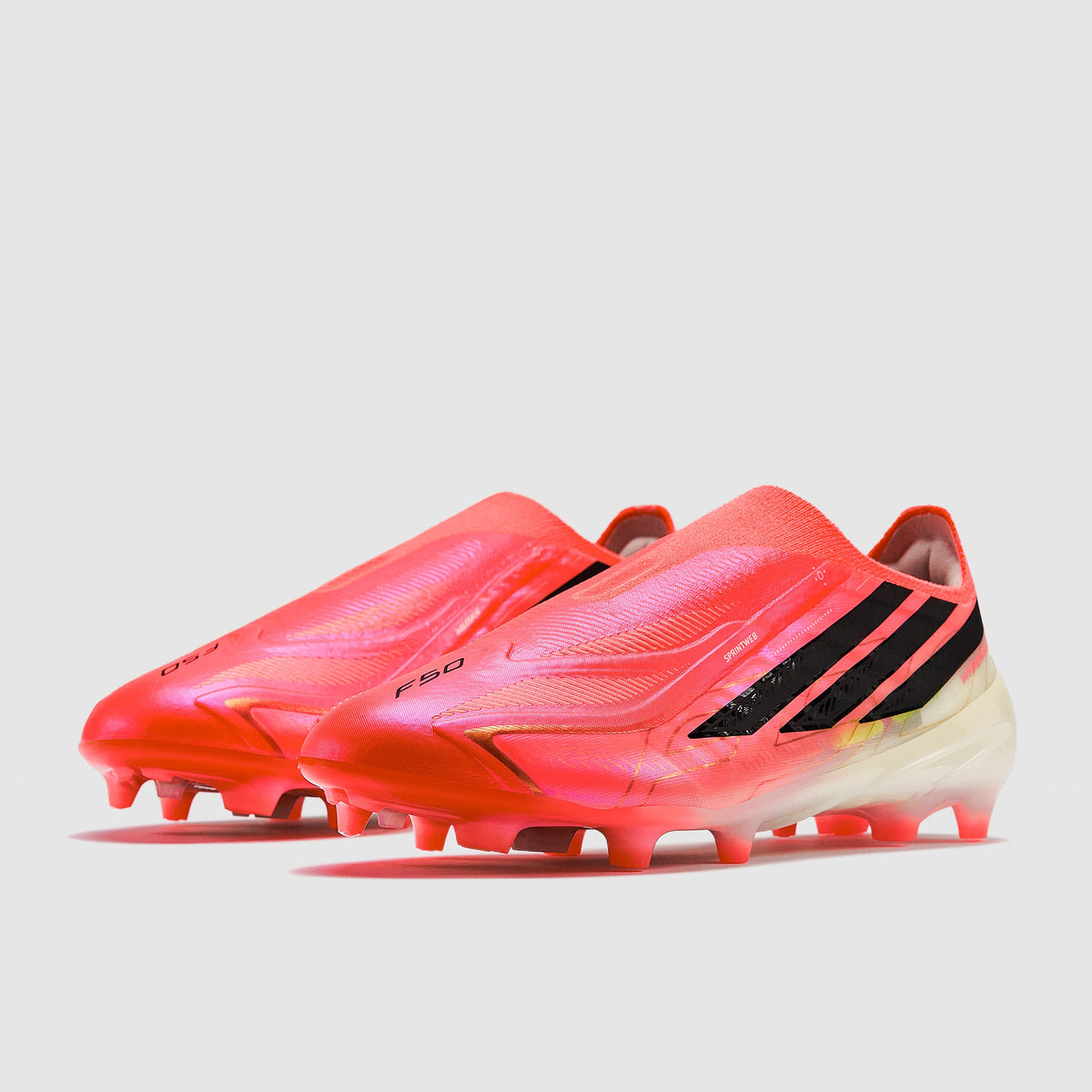 adidas Kids F50 Hyperfast Elite Laceless FG