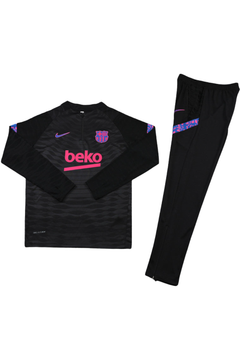 Barcelona Black Tracksuit