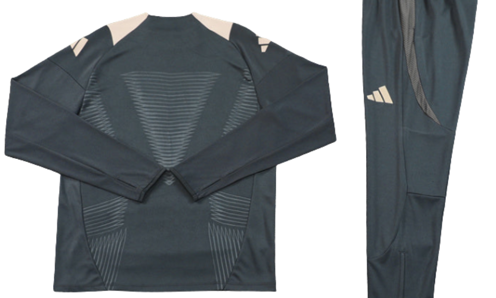 Real Madrid Grey Tracksuit II