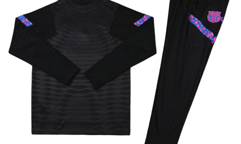 Barcelona Black Tracksuit