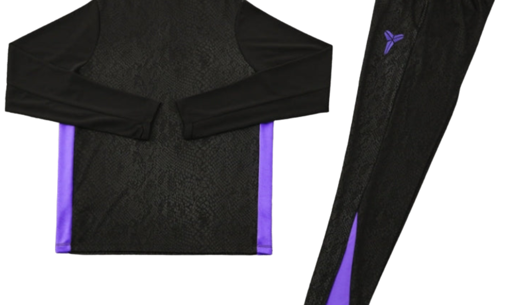 Barcelona Black and Purple Tracksuit